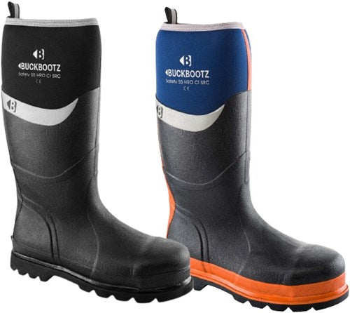Load image into Gallery viewer, Buckbootz neopreen werklaars bbz6000 s5 | blauw bbz6000bl | maat 45 - 00.176.017.45