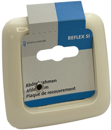 Afbeelding laden in galerijviewer, Busch jaeger creme 1 voudig afdekraam - 4695100