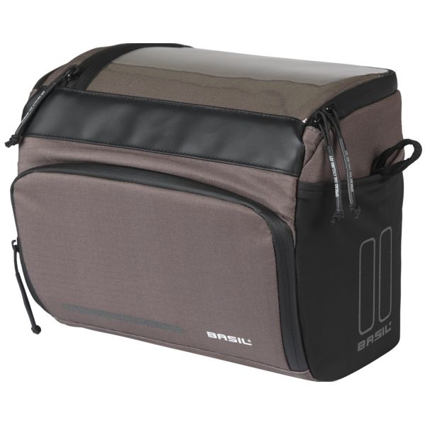 Load image into Gallery viewer, Basil stuurtas move kf 7-8 liter 17 x 23 x 20 cm - bruin