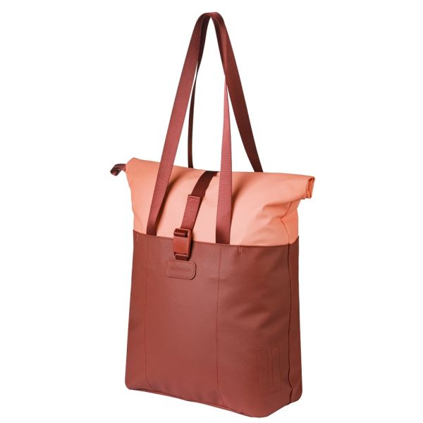 Load image into Gallery viewer, Basil b.v. tas basil vive shopper bordeaux roze | mik hooks | 20l