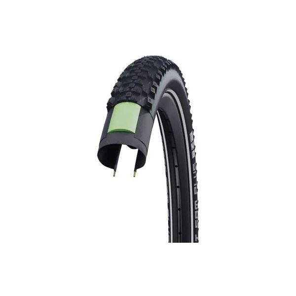 Load image into Gallery viewer, Schwalbe Buitenband Smart Sam Plus DD GreenGuard 29 x 2.10 54-622mm zwart met reflectie