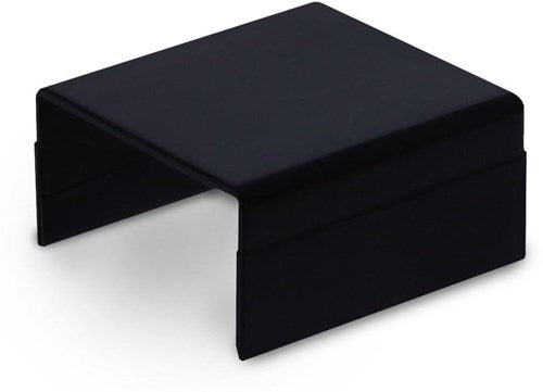 Afbeelding laden in galerijviewer, Enzo canalit systeem25 eindstuk 25x13mm zwart - 4745725