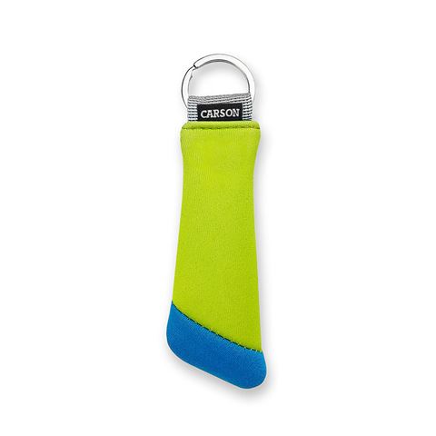 Load image into Gallery viewer, Carson drijvende sleutelhanger voor 3 sleutels - blauw groen