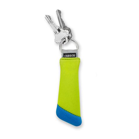 Load image into Gallery viewer, Carson drijvende sleutelhanger voor 3 sleutels - groen blauw