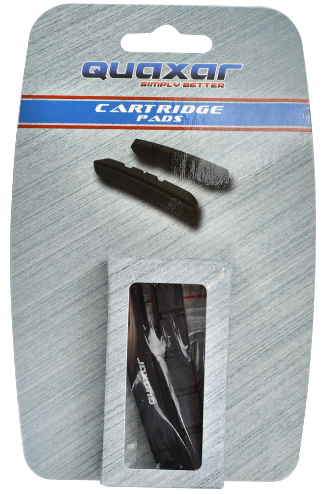 Afbeelding laden in galerijviewer, Quaxar 72mm cartridge replacement brake pads for shimano black