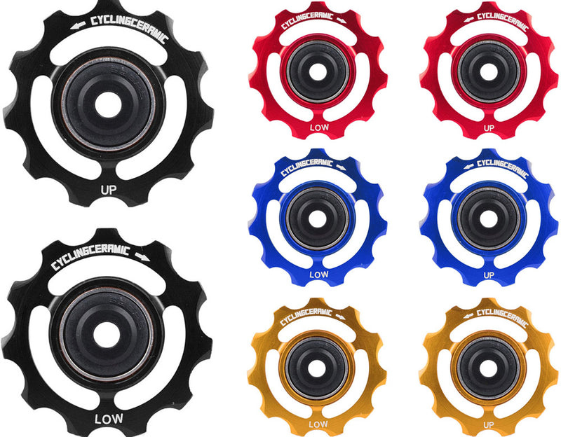 Load image into Gallery viewer, Cyclingceramic 11t derailleur pulleys for shimano sram campagnolo