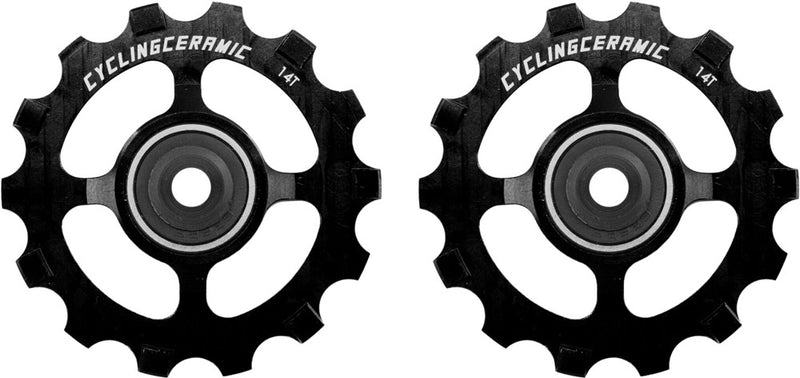 Load image into Gallery viewer, Cyclingceramic 14t derailleur pulleys for shimano sram