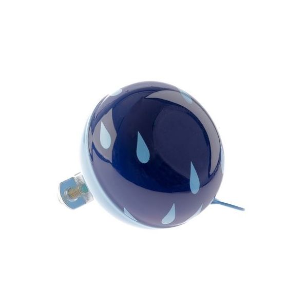 Load image into Gallery viewer, Nv ding dong bel 60mm drops blauw met druppels kaart