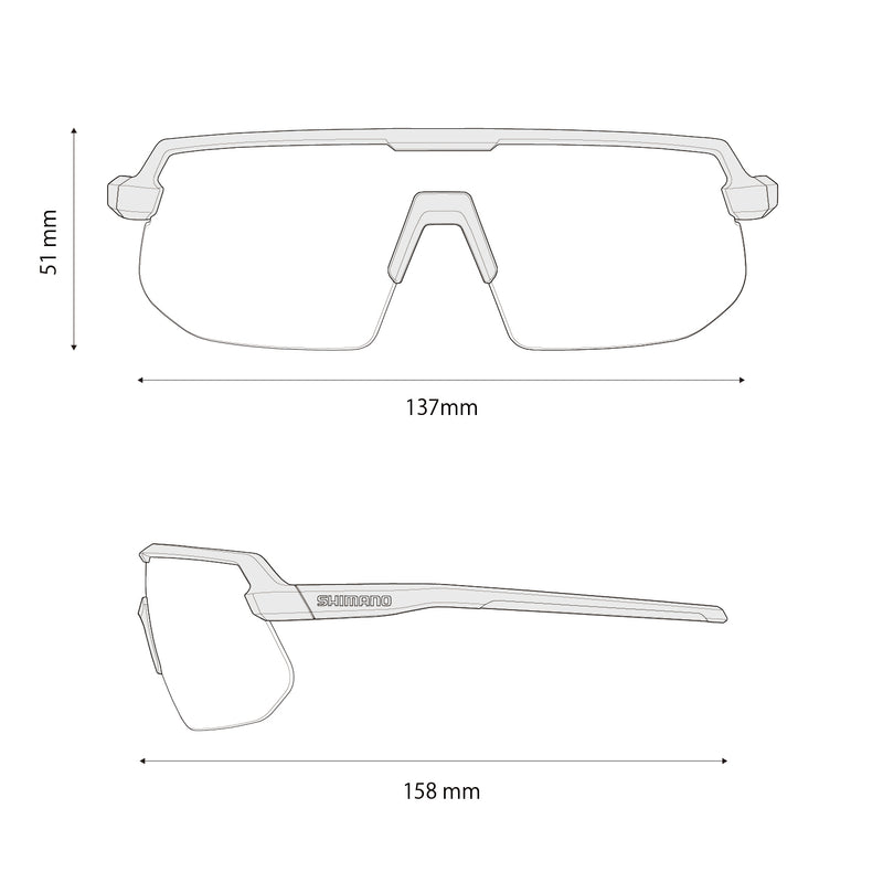 Load image into Gallery viewer, Shimano twinspark white - sports glasses