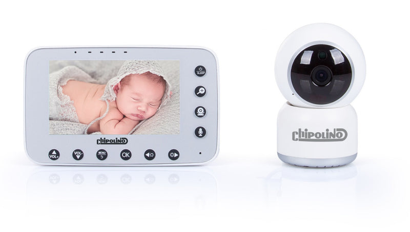 Afbeelding laden in galerijviewer, Chipolino Atlas Babyfoon met Camera 4.3 lcd-display Baby Monitor