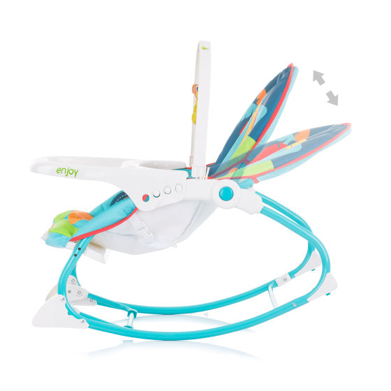 Load image into Gallery viewer, Chipolino enjoy wipstoel met muziek en kalmerende trillingen multicolor