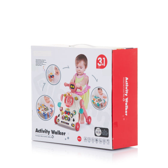 Load image into Gallery viewer, Chipolino car 3-in-1 loopwagen met speelgoedauto muziek grijs