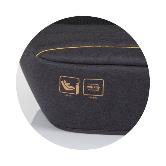 Load image into Gallery viewer, Chipolino safy zitverhoger i-size 125-150 cm isofix obsidian zwart