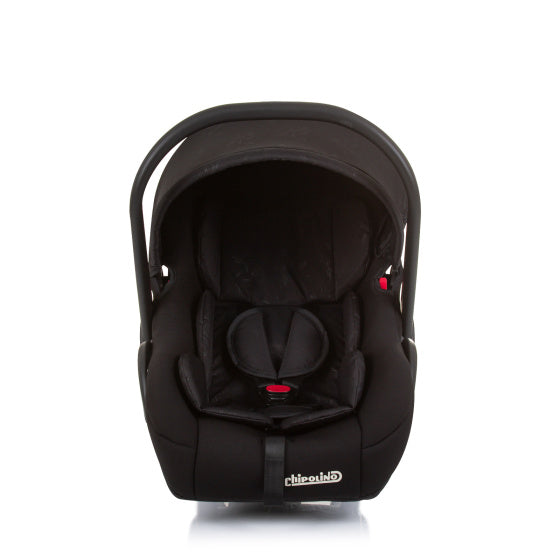 Load image into Gallery viewer, Chipolino amore autostoel met adapters 40-85 cm groep 0+ obsidian zwart