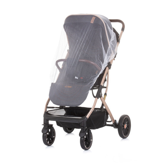 Load image into Gallery viewer, Chipolino combo opvouwbare buggy met voetenhoes ebony zwart beige