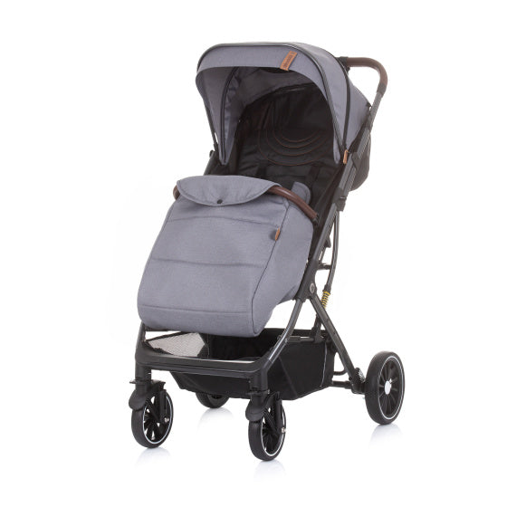 Load image into Gallery viewer, Chipolino Combo Opvouwbare Buggy met Voetenhoes Glacier Grey