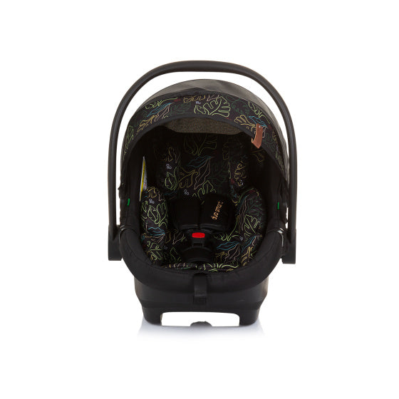 Load image into Gallery viewer, Chipolino duo autostoel 40-87 cm groep 0+ obsidian leaves zwart