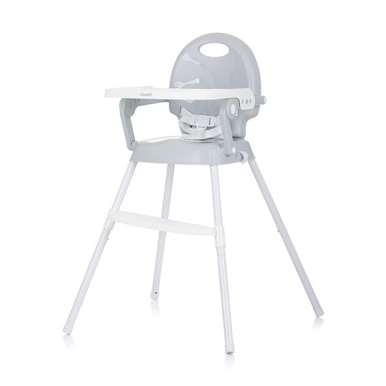 Load image into Gallery viewer, Chipolino Bonbon 3-in-1 Inklapbare Kinderstoel met Eetblad Glacier