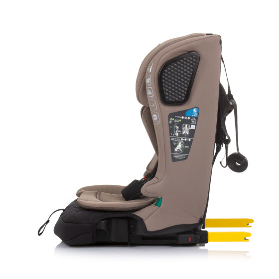 Load image into Gallery viewer, Chipolino lux x autostoel i-size 76-150 cm isofix macadamia taupe zwart