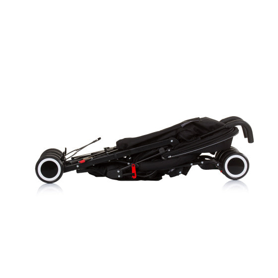 Load image into Gallery viewer, Chipolino miley opvouwbare plooibuggy reisbuggy obsidian zwart