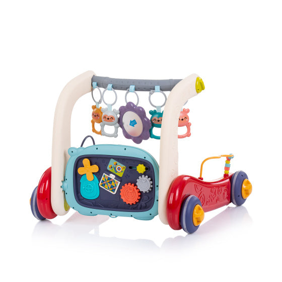 Load image into Gallery viewer, Chipolino Baby Fitness 3-in-1 Loopwagen met Muziek Multicolor