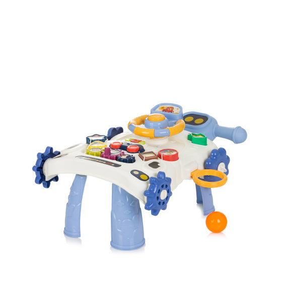 Load image into Gallery viewer, Chipolino car 3-in-1 loopwagen met speelgoedauto muziek blauw