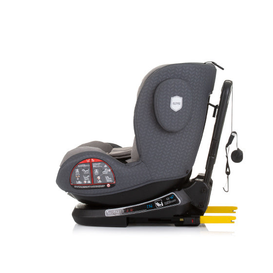 Load image into Gallery viewer, Chipolino peak autostoel i-size 40-150 cm isofix 360° granite grijs
