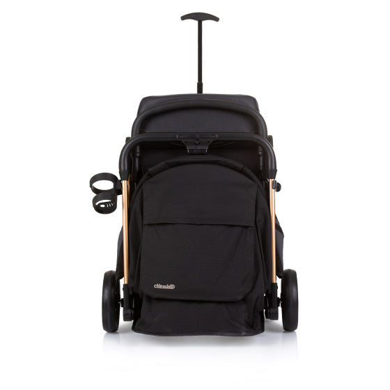 Load image into Gallery viewer, Chipolino pixie opvouwbare buggy obsidian gold zwart