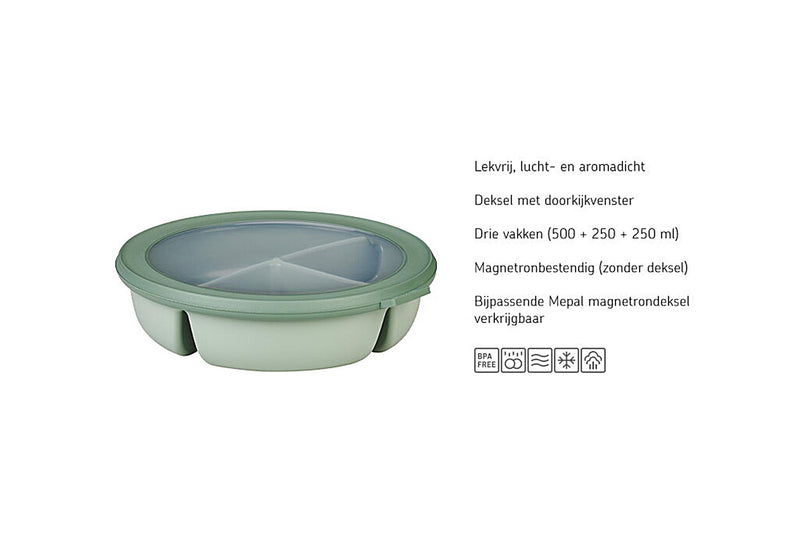 Load image into Gallery viewer, Mepal bento bowl cirqula nordic sage
