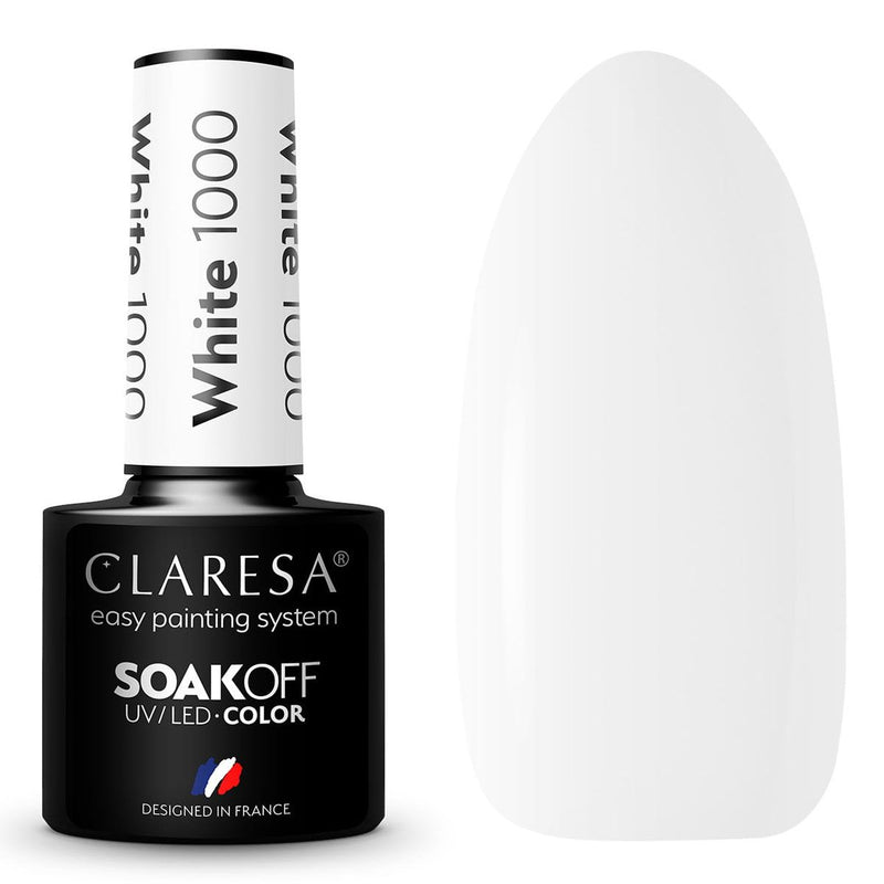 Load image into Gallery viewer, Claresa uv led gellak 5ml white 1000