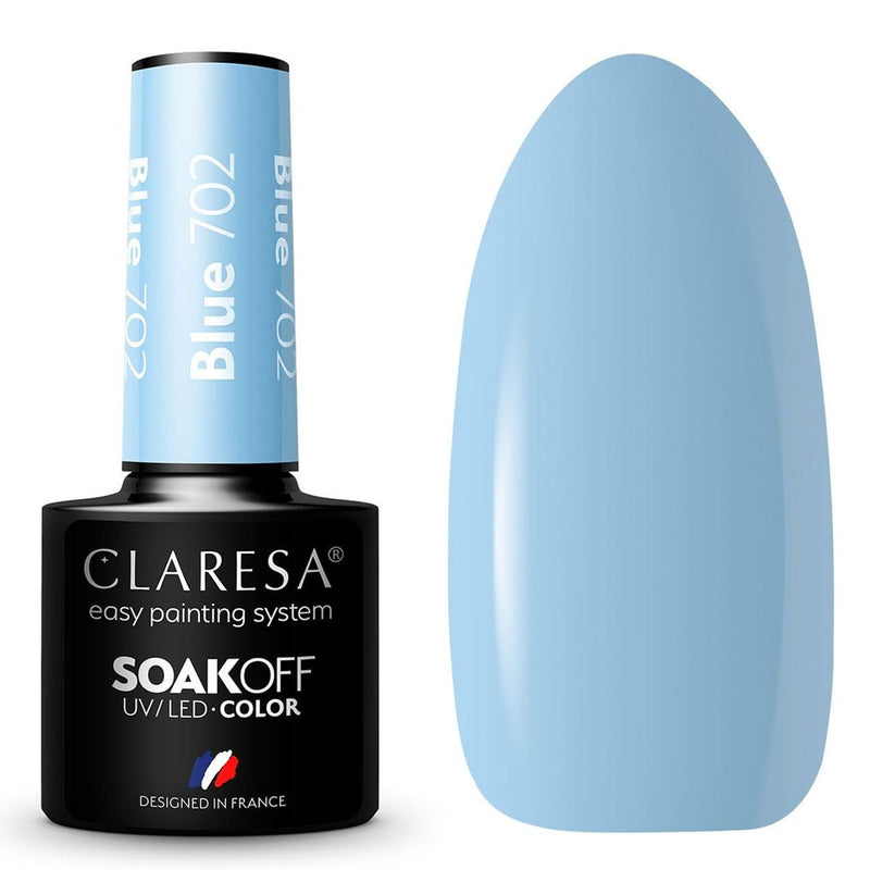 Load image into Gallery viewer, Claresa uv led gellak 5ml blue 702 sunny garden