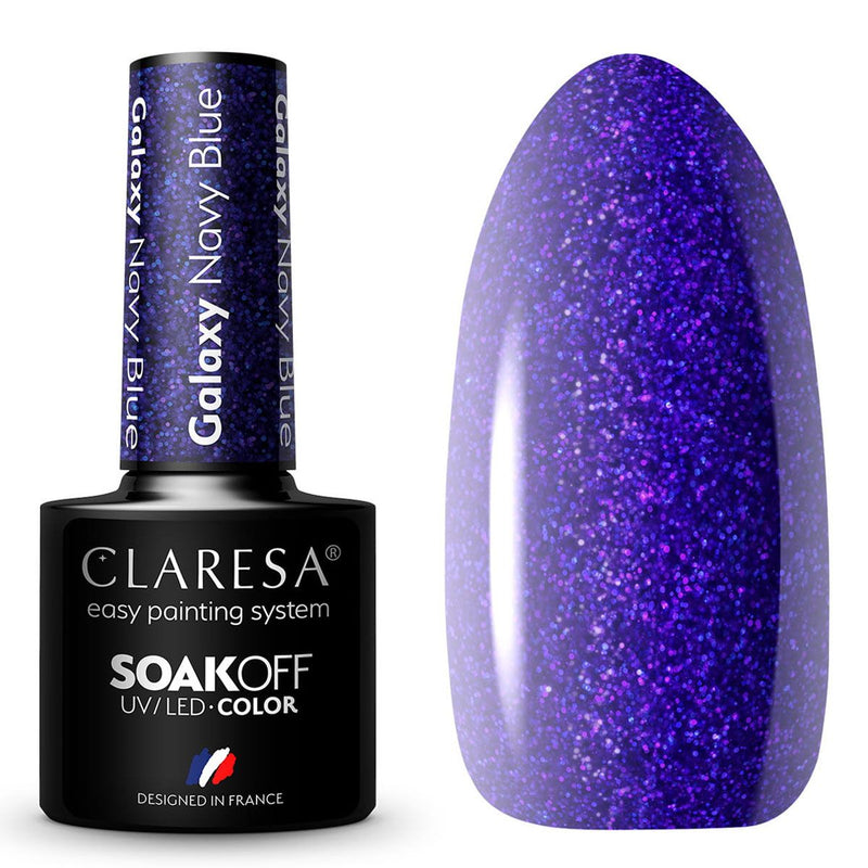 Load image into Gallery viewer, Claresa uv led gellak 5ml galaxy navy blue