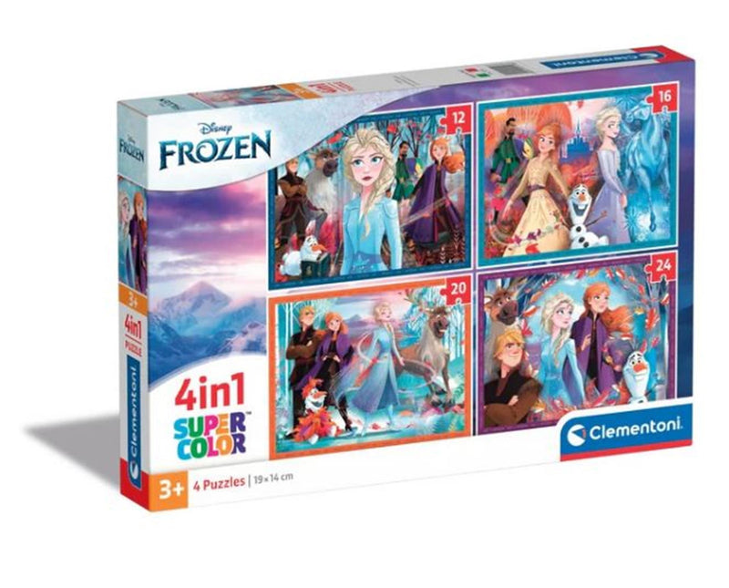 Load image into Gallery viewer, Clementoni puzzels disney frozen, 4in1