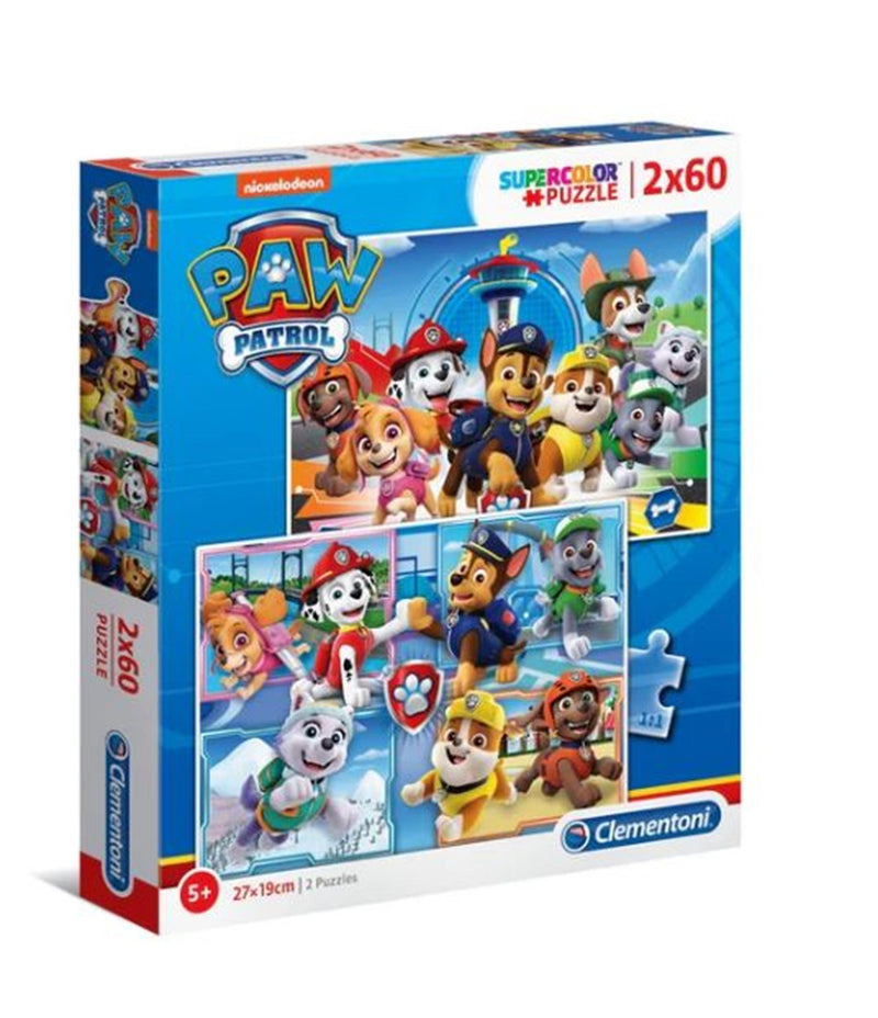 Load image into Gallery viewer, Clementoni puzzel 2x60pcs paw patrol