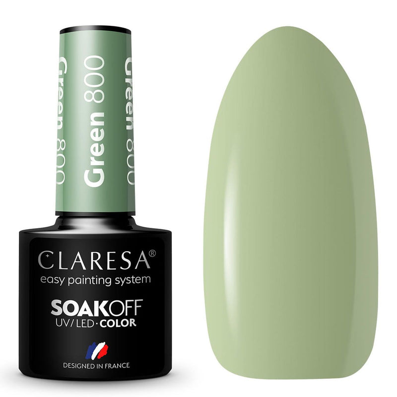 Load image into Gallery viewer, Claresa uv led gellak 5ml green 800 savanna vibes