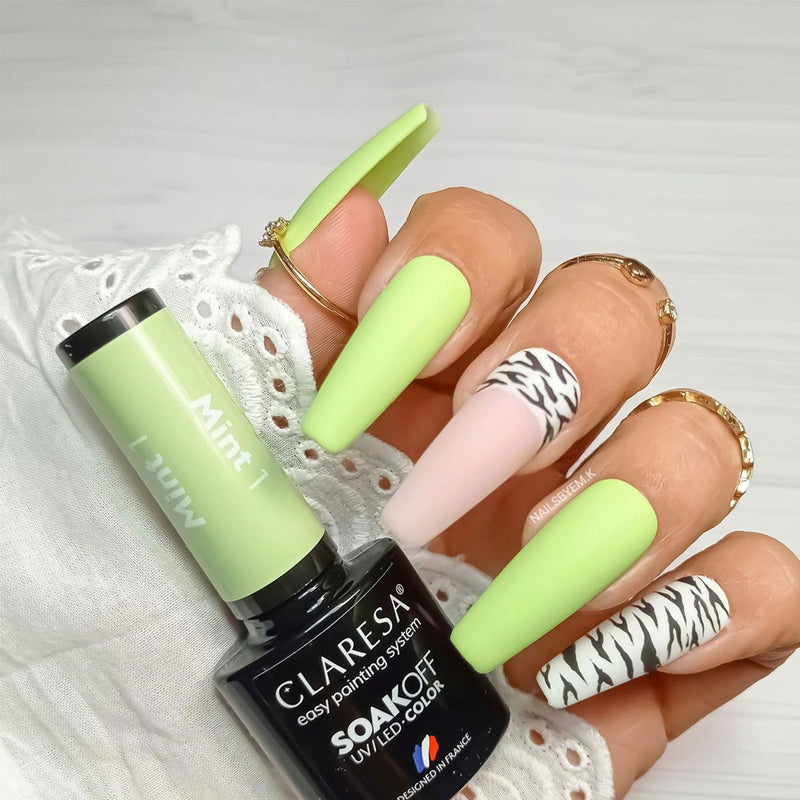 Load image into Gallery viewer, Claresa uv led gellak 5ml mint 1