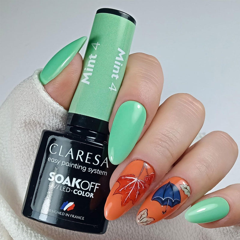 Load image into Gallery viewer, Claresa uv led gellak 5ml mint 4