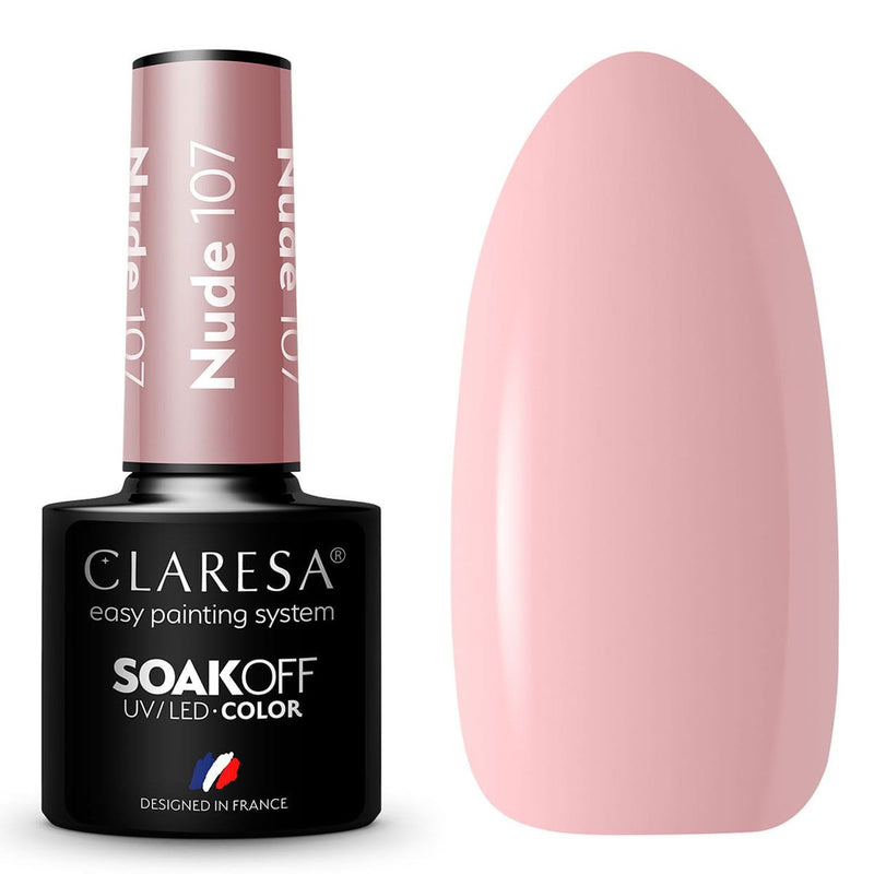 Load image into Gallery viewer, Claresa uv led gellak 5ml nude 107