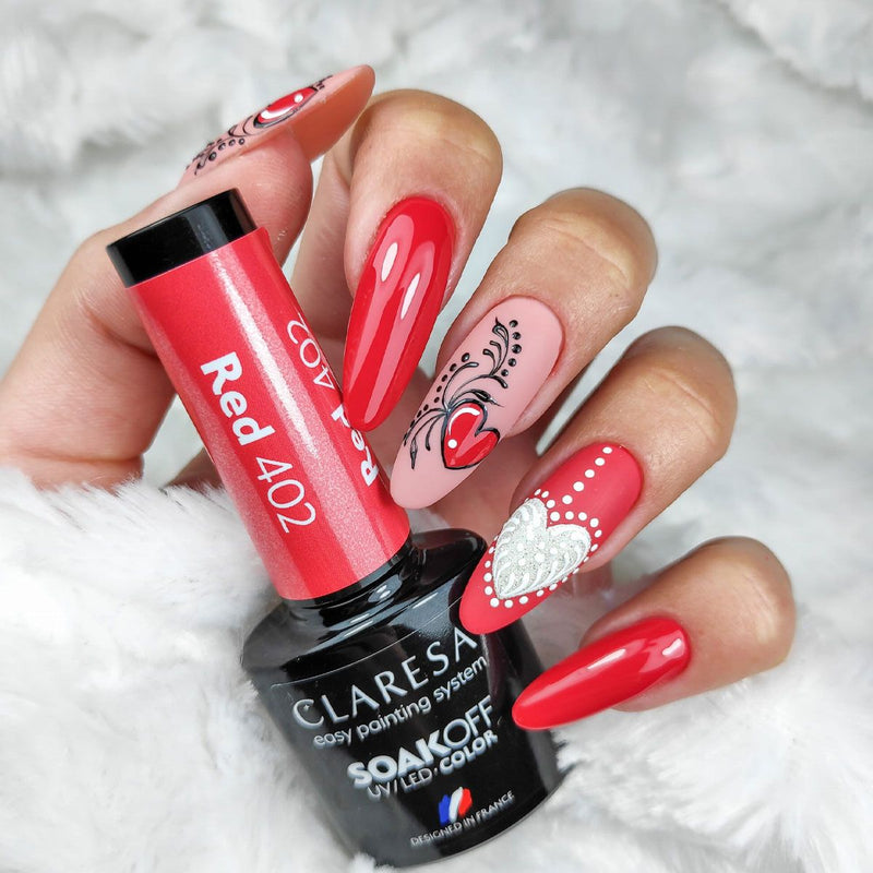 Load image into Gallery viewer, Claresa uv led gellak 5ml red 402 savanna vibes