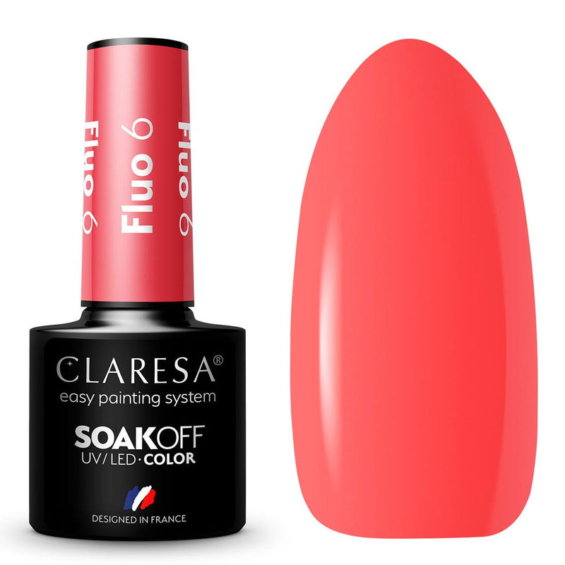 Load image into Gallery viewer, Claresa uv led gellak 5ml fluo 6