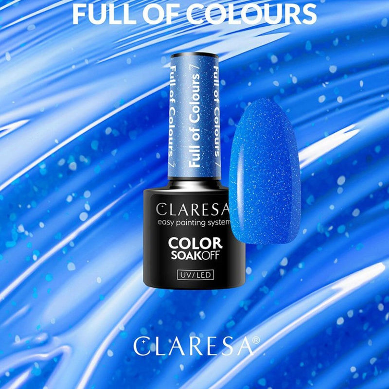 Load image into Gallery viewer, Claresa uv led gellak 5ml full of colours 7