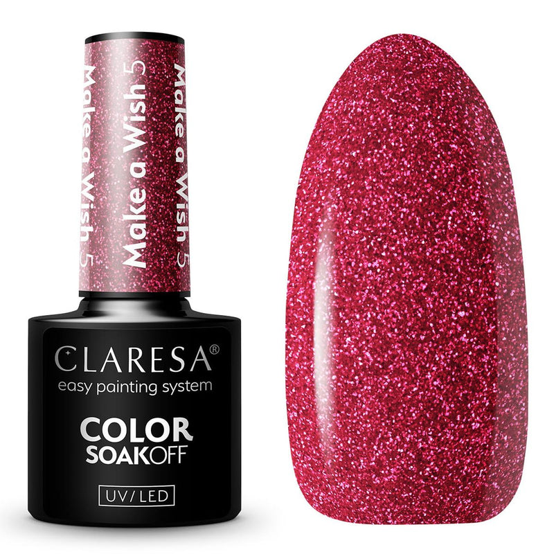 Load image into Gallery viewer, Claresa uv led gellak 5ml make a wish 5