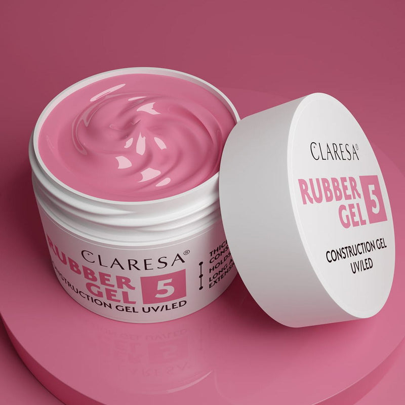 Load image into Gallery viewer, Claresa rubber gel 5 raspberry pink 90gr.
