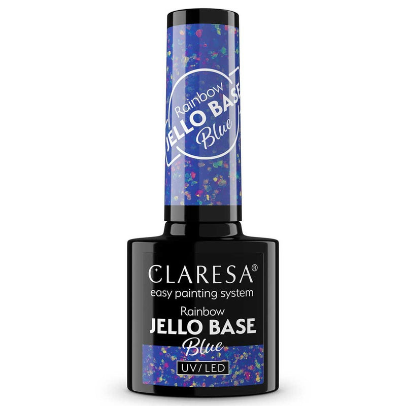 Load image into Gallery viewer, Claresa rainbow jello base coat blue 5ml