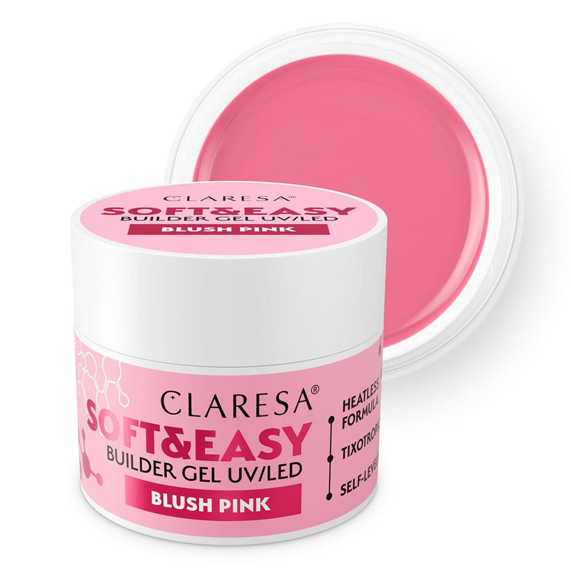 Load image into Gallery viewer, Claresa keratine soft easy builder gel blush pink 45gr.