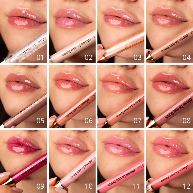 Load image into Gallery viewer, Claresa lipgloss gloss is my boss 02 boss babe 5ml