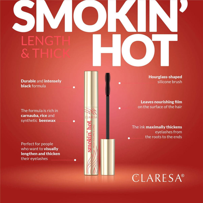 Load image into Gallery viewer, Claresa smokin' hot mascara zwart 10ml
