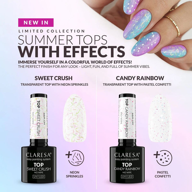 Load image into Gallery viewer, Claresa top coat no wipe sweet crush 5ml