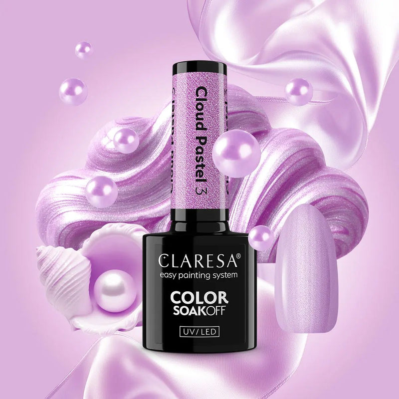 Afbeelding laden in galerijviewer, Claresa uv led gellak 5ml cloud pastel 3