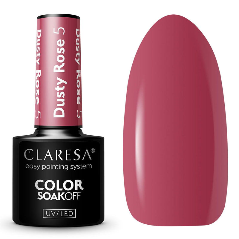 Load image into Gallery viewer, Claresa uv led gellak 5ml dusty rose 5